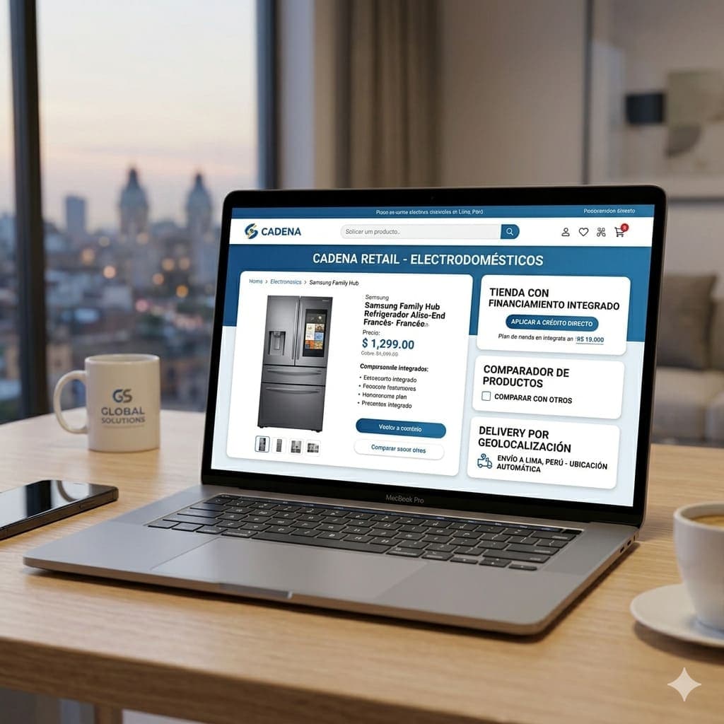 E-commerce de Electrodomésticos — Cadena Retail